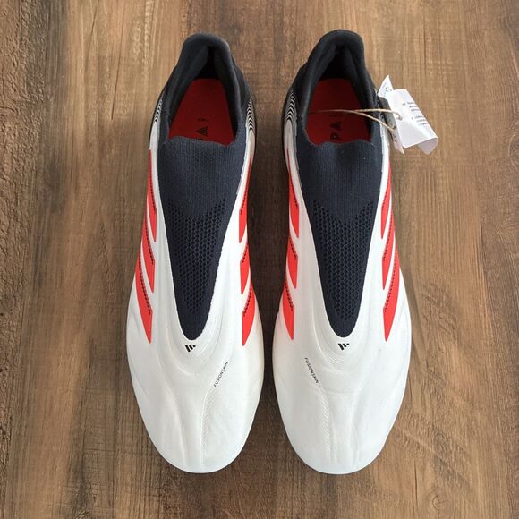 Adidas Copa Pure 3 Elite FG Laceless Men Size 9.5 White Red Soccer Cleats IH0076 main image 4